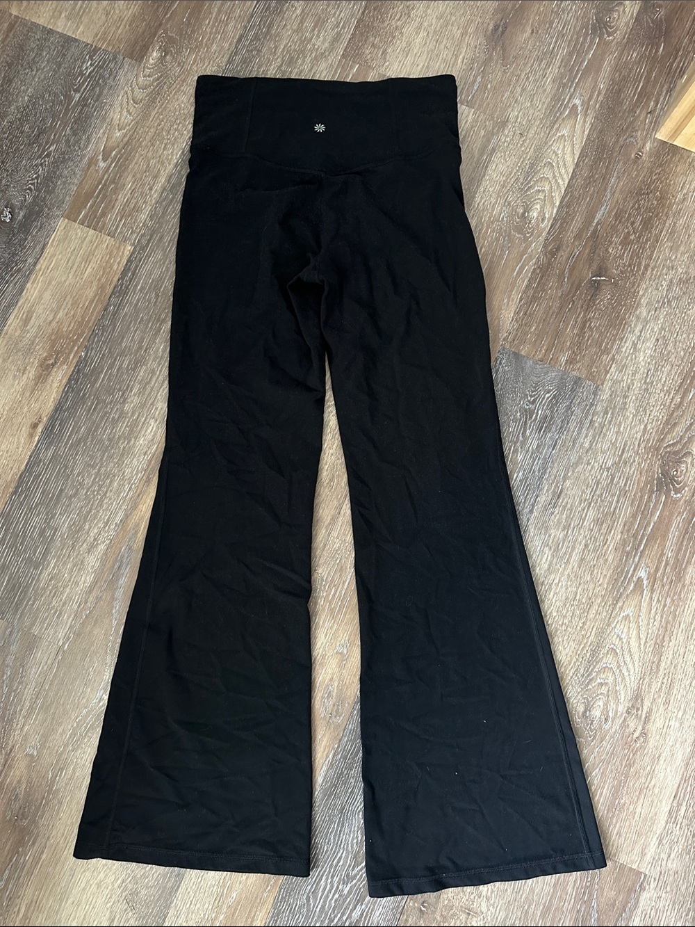 Athleta Black Flared Leggings - Picture 6 of 12